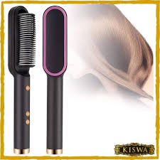 2-in-1 Hair Styling Comb Straightener Hair Brush